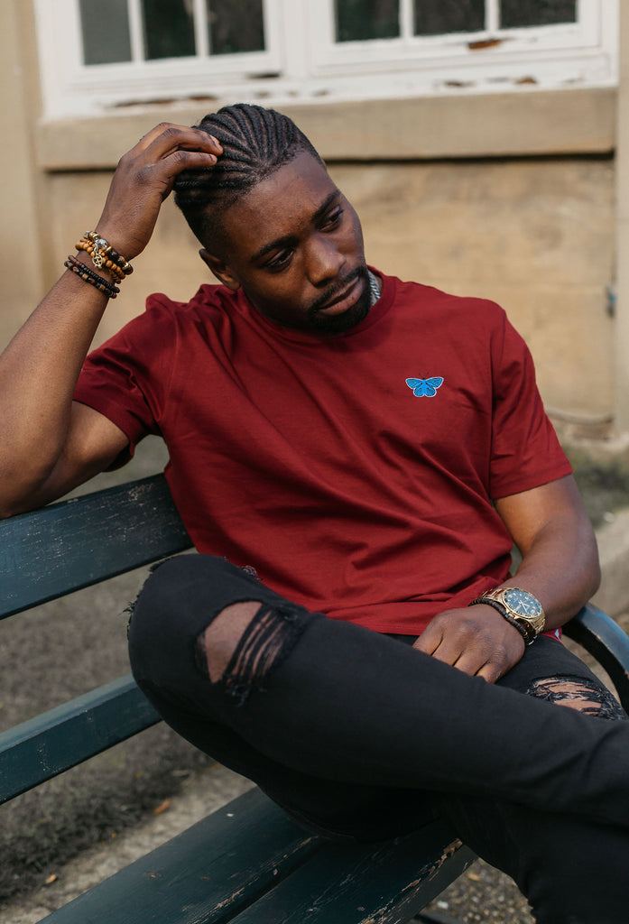 butterfly mens t-shirt Big Wild Thought