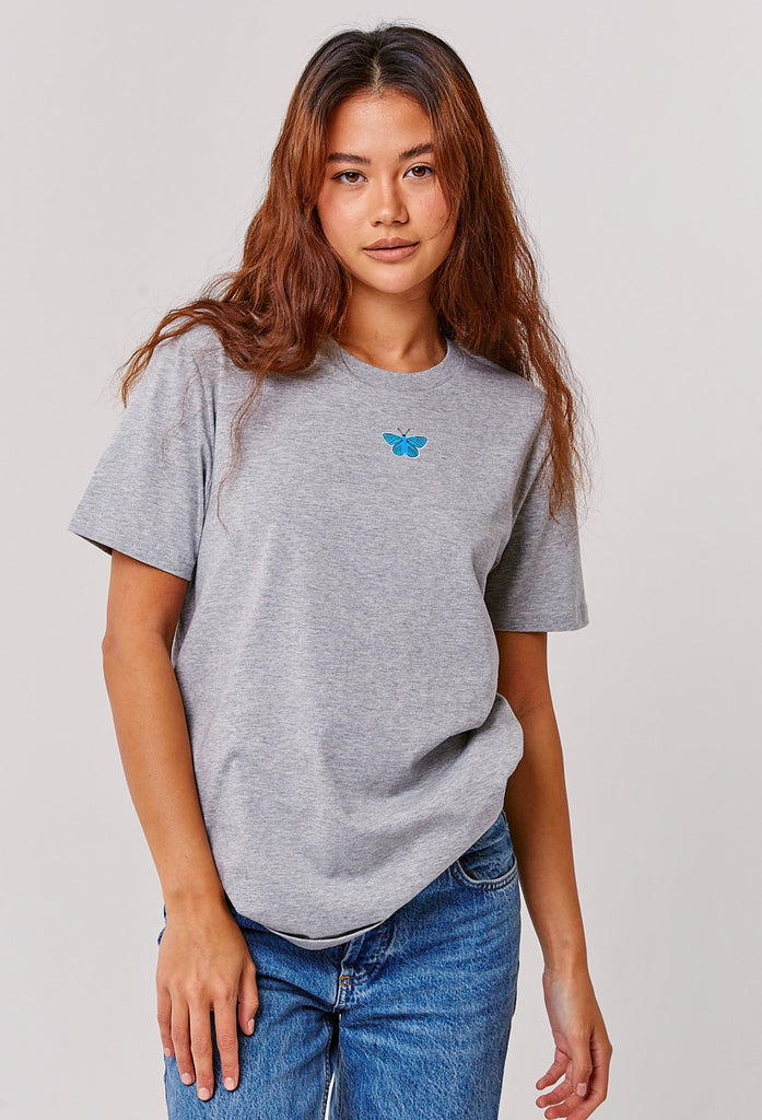butterfly womens t-shirt Big Wild Thought