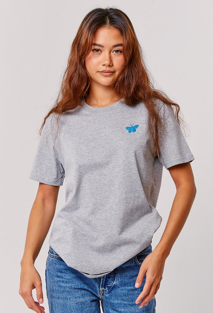 butterfly womens t-shirt Big Wild Thought