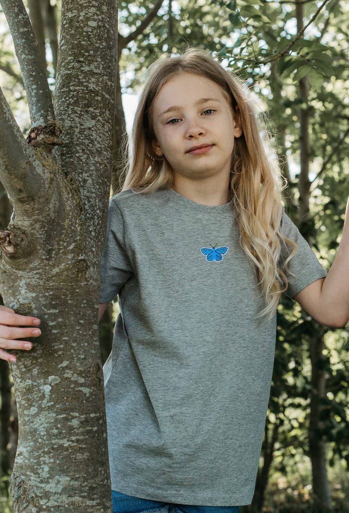 butterfly childrens t-shirt Big Wild Thought