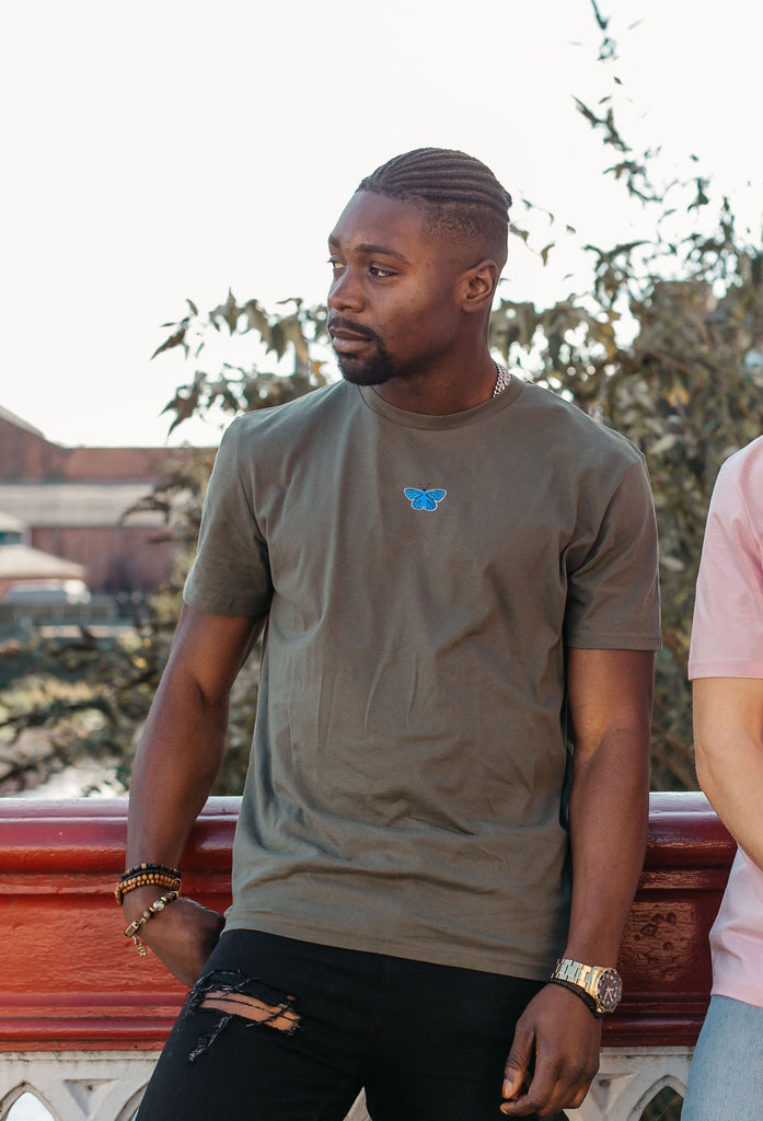 butterfly mens t-shirt Big Wild Thought
