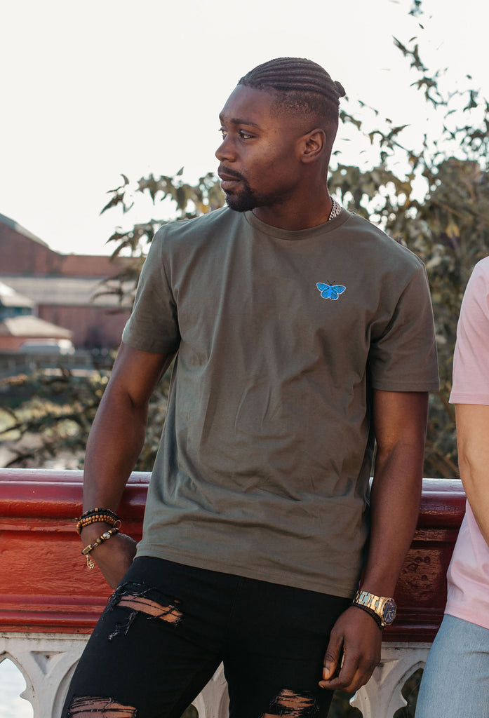 butterfly mens t-shirt Big Wild Thought