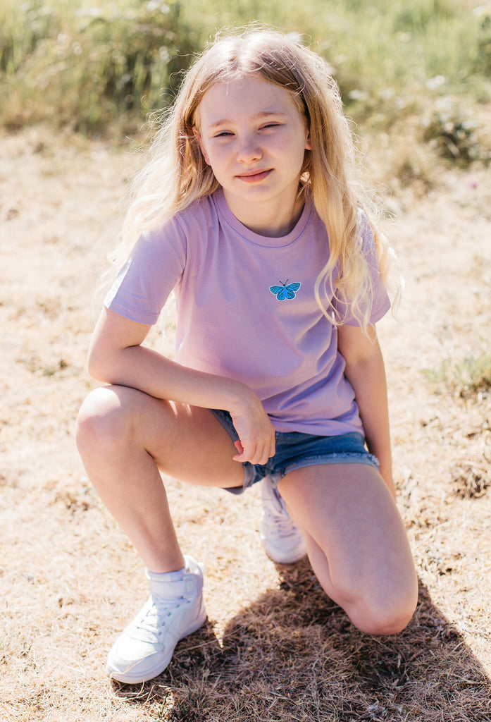 butterfly childrens t-shirt Big Wild Thought