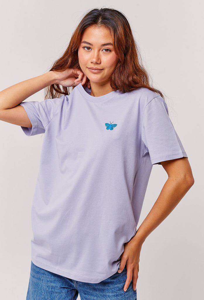 butterfly womens t-shirt Big Wild Thought