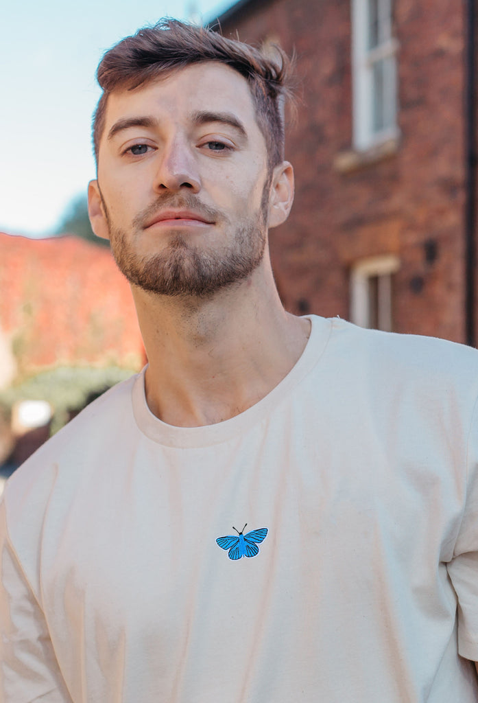 butterfly mens t-shirt Big Wild Thought