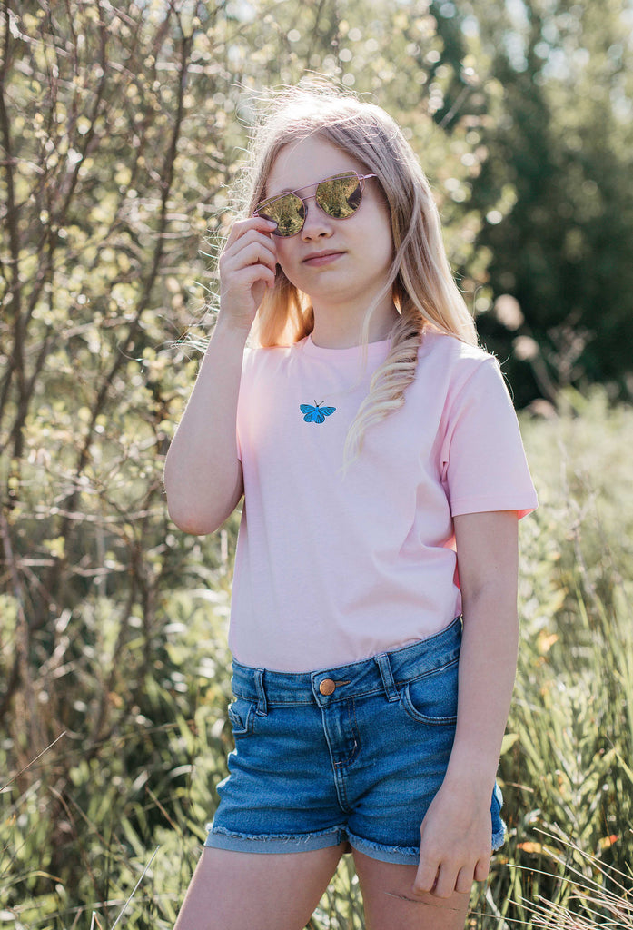 butterfly childrens t-shirt Big Wild Thought