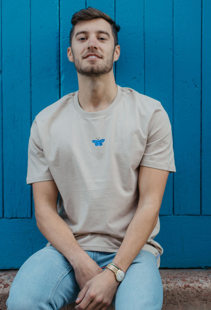 butterfly mens t-shirt Big Wild Thought