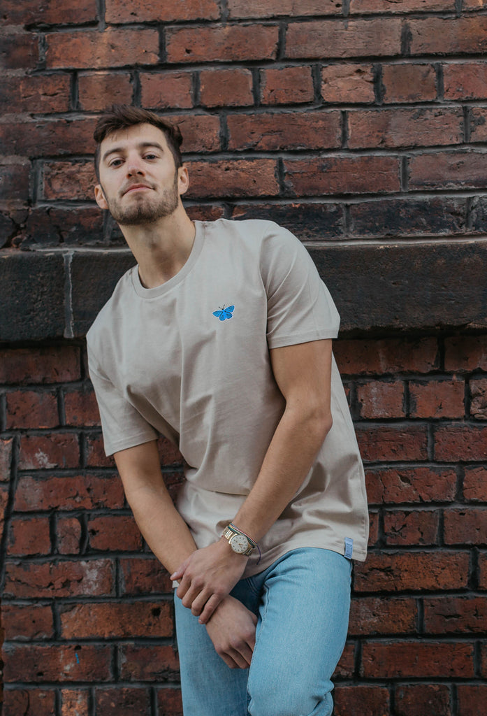 butterfly mens t-shirt Big Wild Thought
