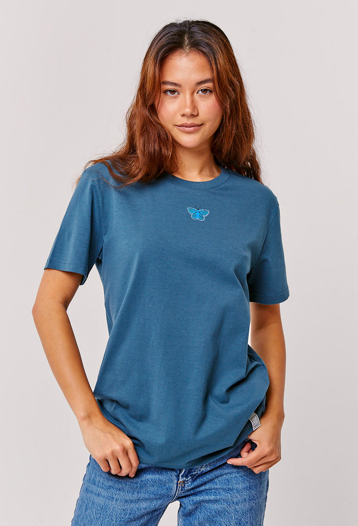 butterfly womens t-shirt Big Wild Thought