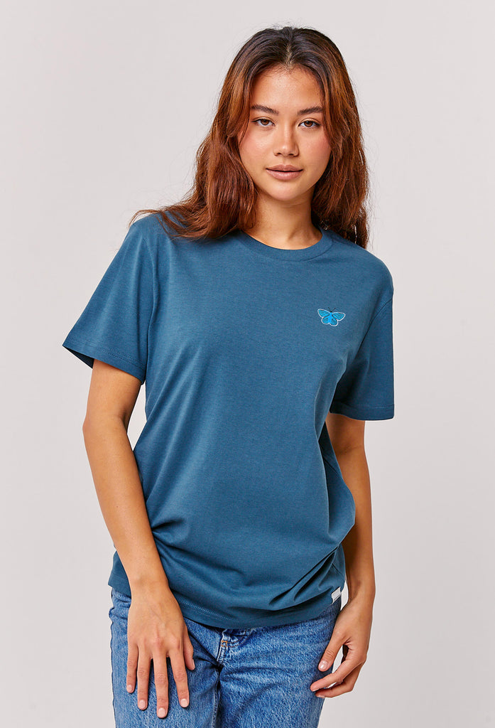 butterfly womens t-shirt Big Wild Thought