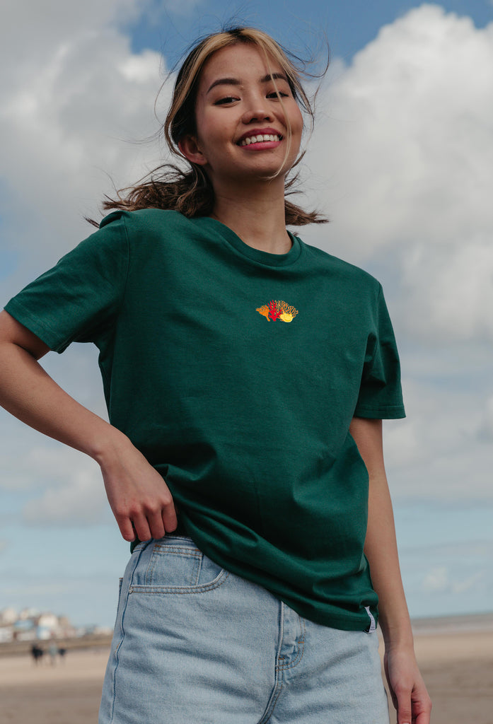 coral reef womens t-shirt Big Wild Thought