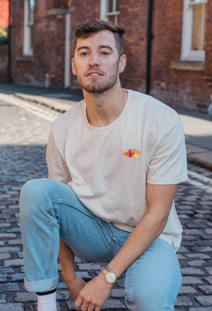 coral reef mens t-shirt Big Wild Thought