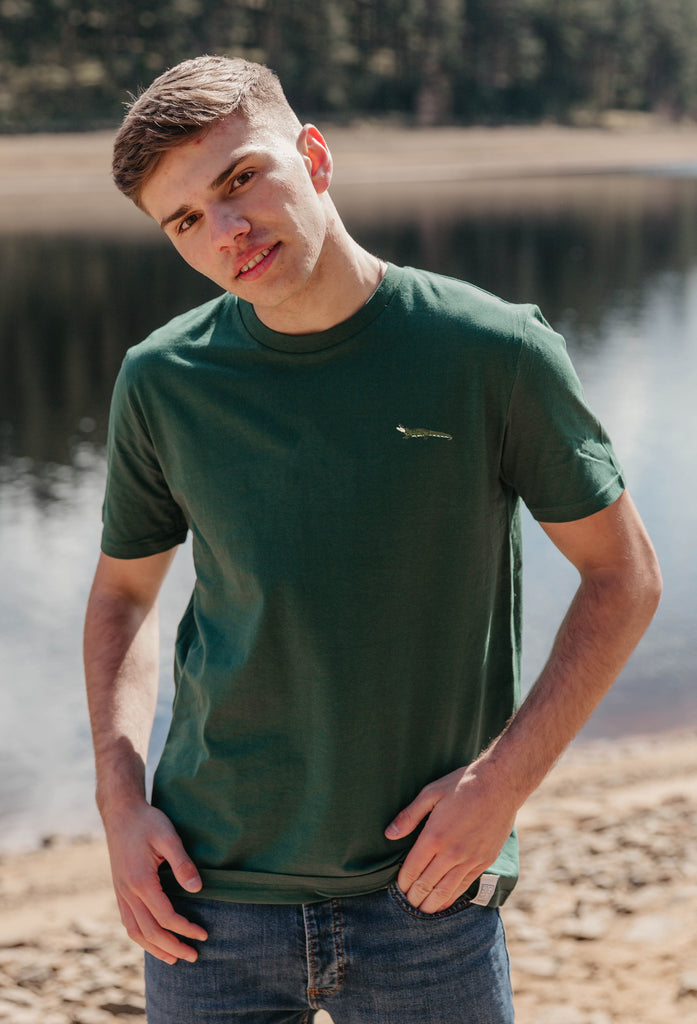 crocodile mens t-shirt Big Wild Thought