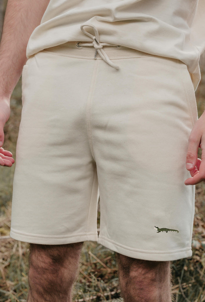 crocodile mens sweat shorts Big Wild Thought