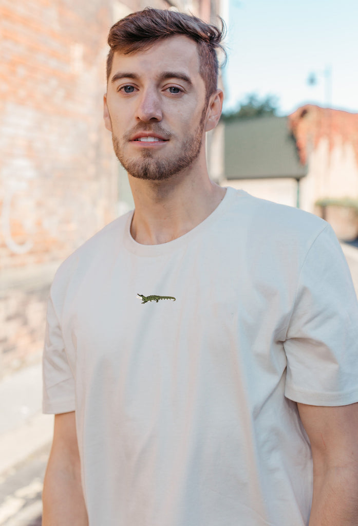 crocodile mens t-shirt Big Wild Thought