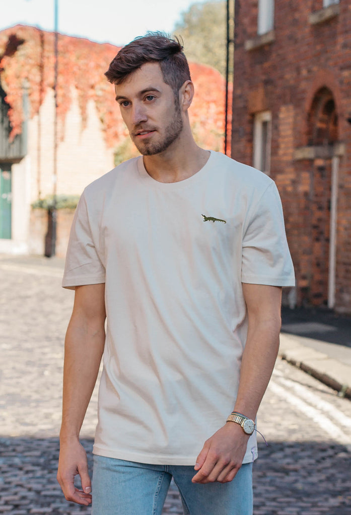 crocodile mens t-shirt Big Wild Thought