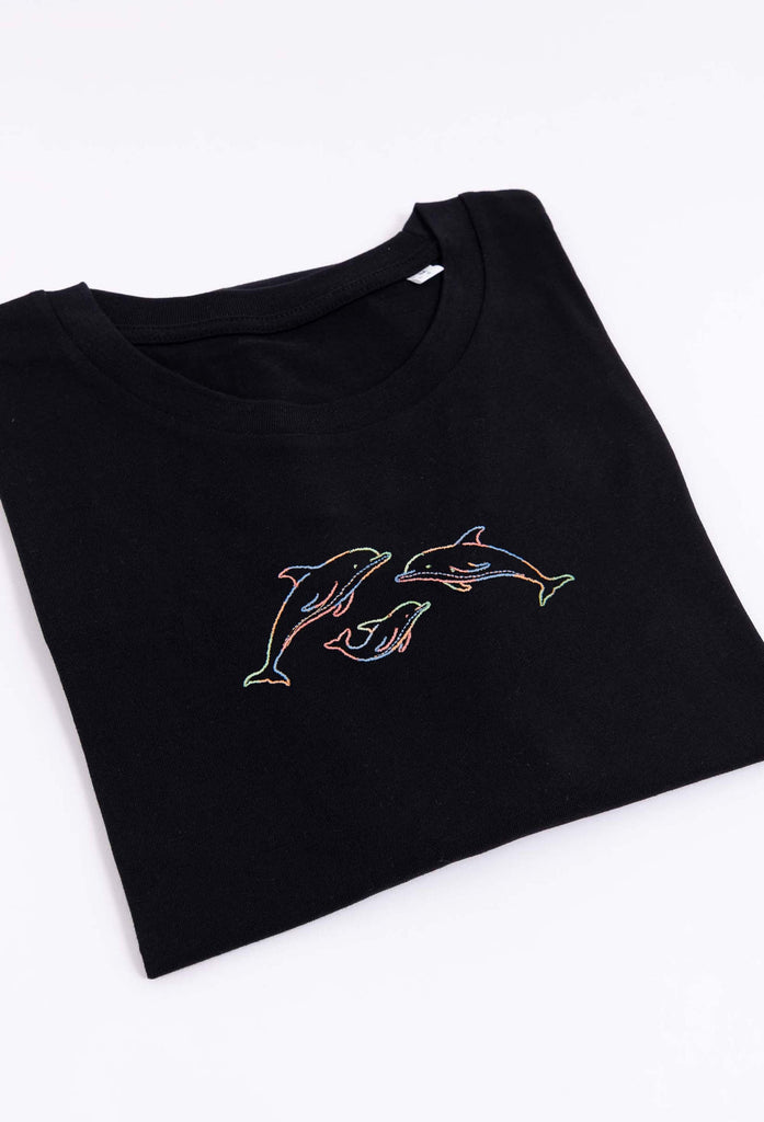 family of dolphins unisex t-shirt Big Wild Thought