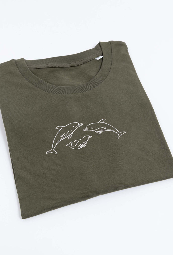 family of dolphins unisex t-shirt Big Wild Thought