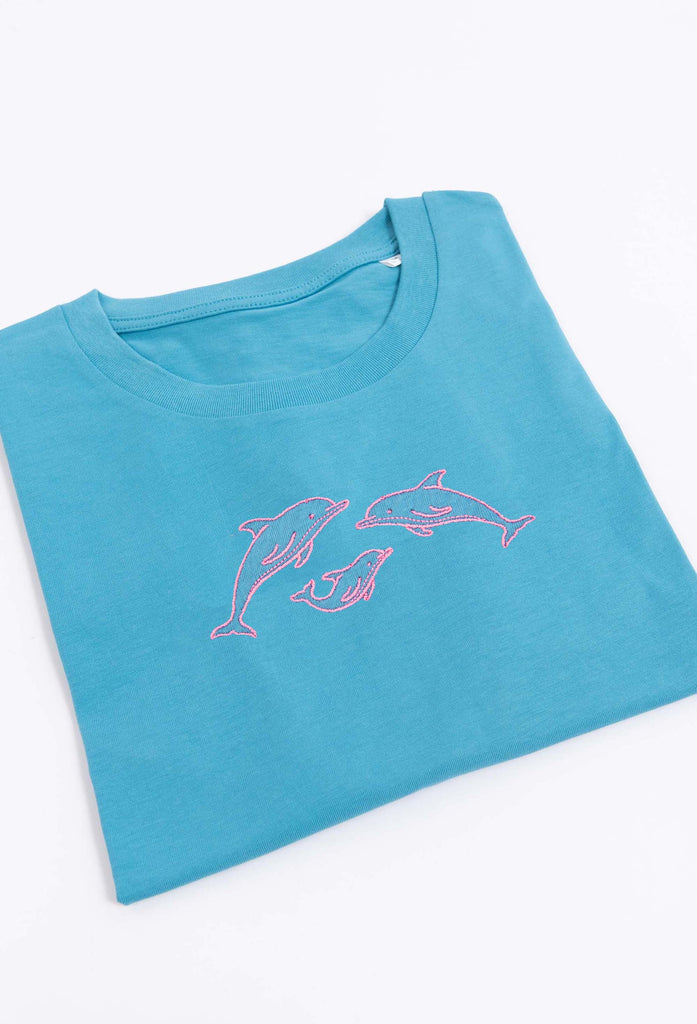 family of dolphins unisex t-shirt Big Wild Thought