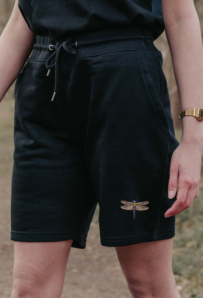 dragonfly womens sweat shorts Big Wild Thought