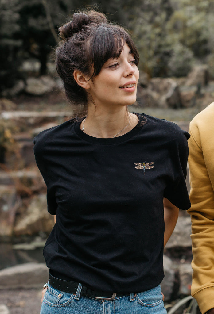 dragonfly womens t-shirt Big Wild Thought
