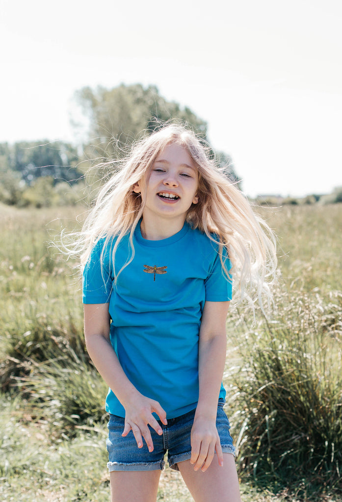 dragonfly childrens t-shirt Big Wild Thought