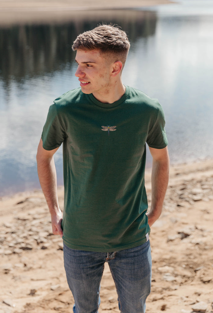 dragonfly mens t-shirt Big Wild Thought