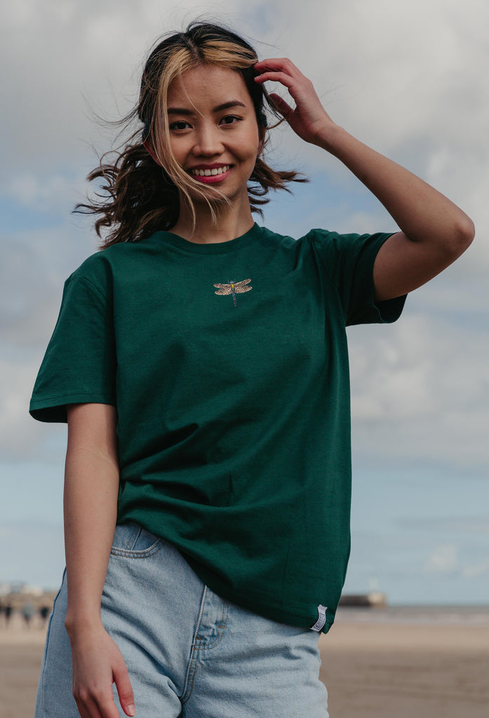 dragonfly womens t-shirt Big Wild Thought