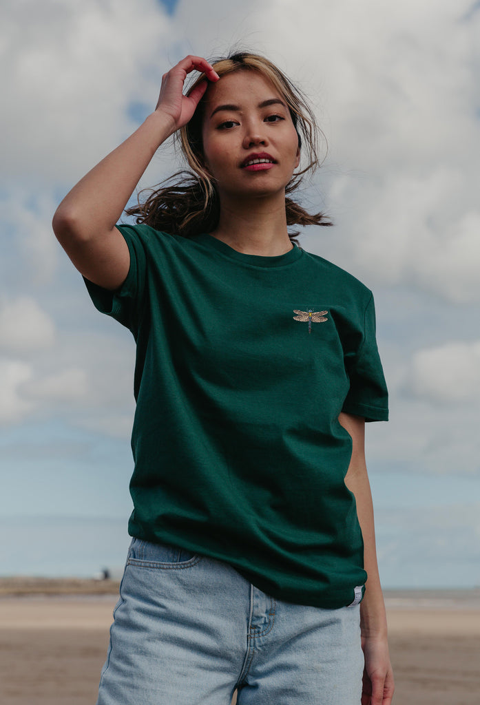dragonfly womens t-shirt Big Wild Thought
