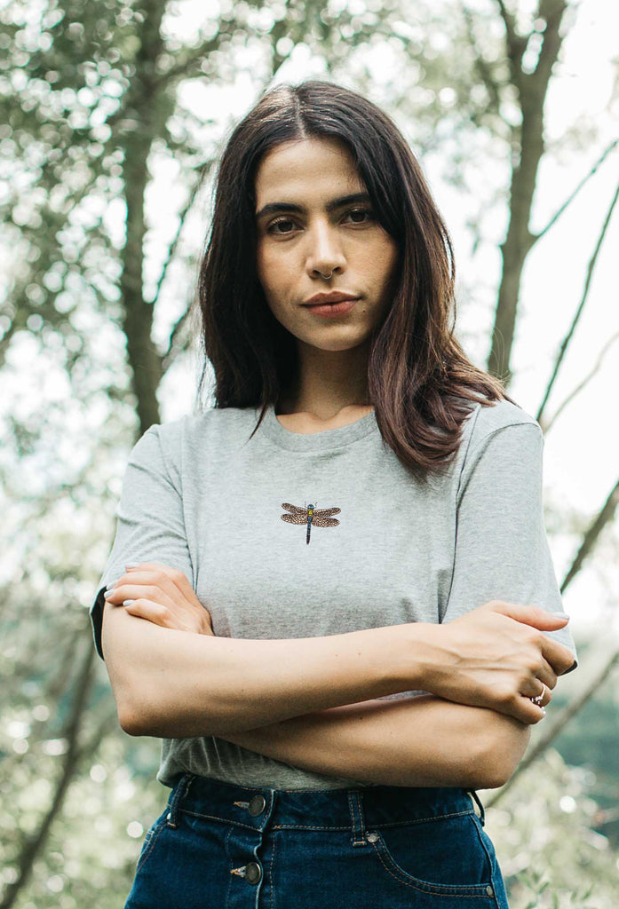 dragonfly womens t-shirt Big Wild Thought