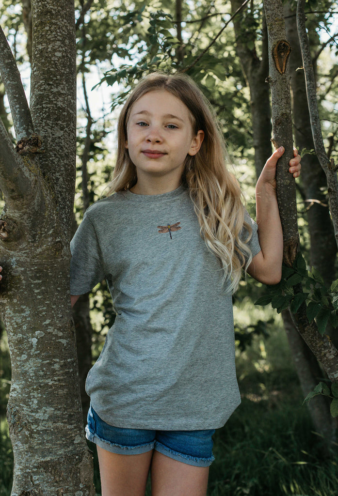 dragonfly childrens t-shirt Big Wild Thought