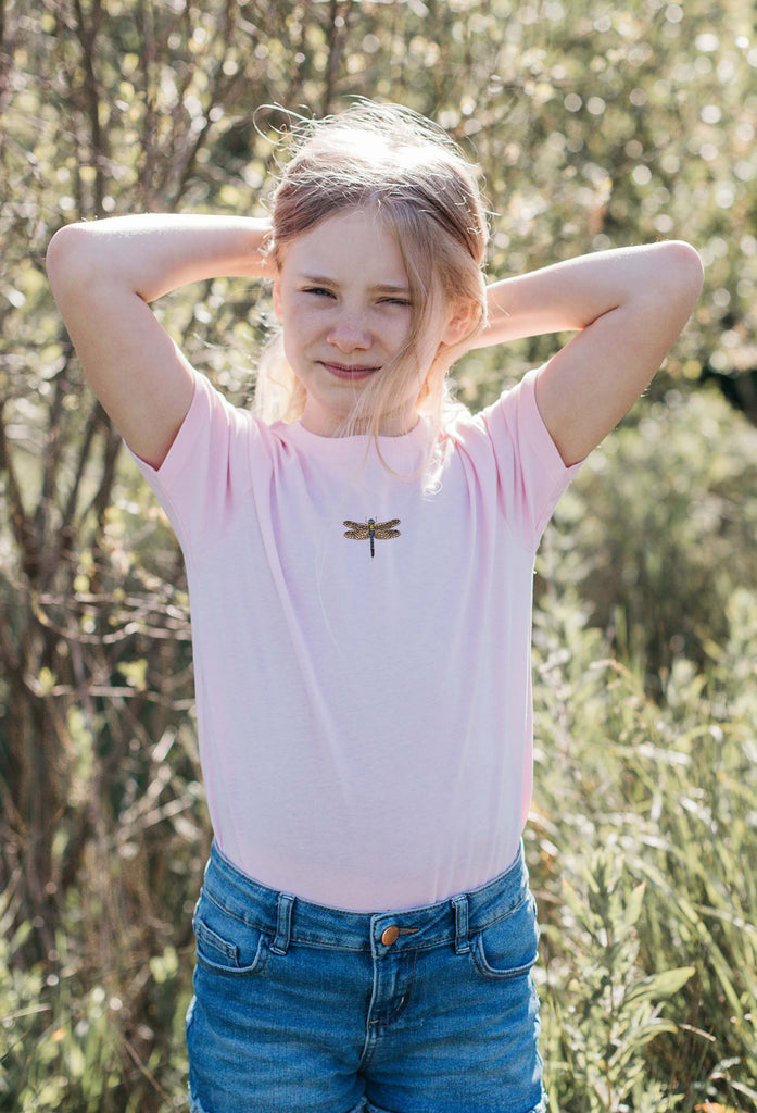 dragonfly childrens t-shirt Big Wild Thought