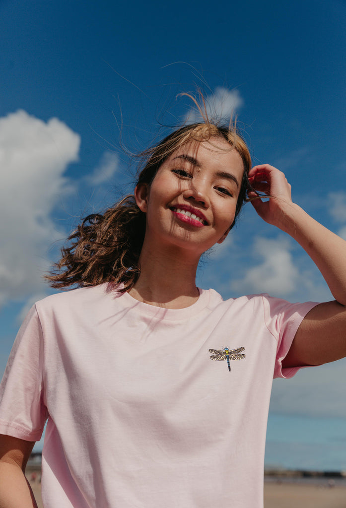 dragonfly womens t-shirt Big Wild Thought