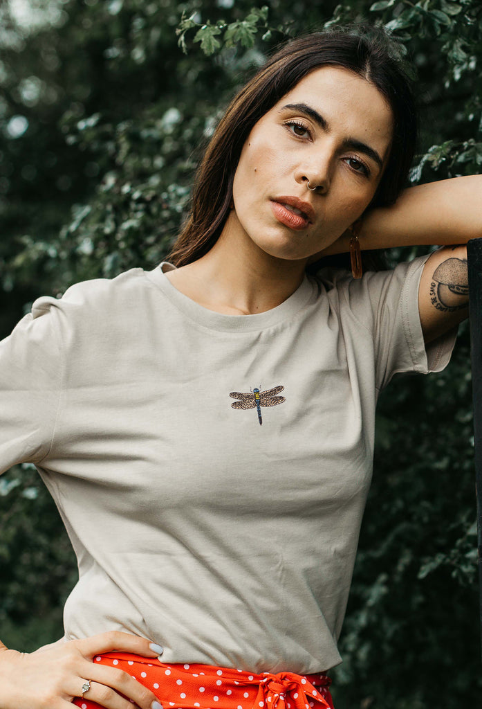 dragonfly womens t-shirt Big Wild Thought