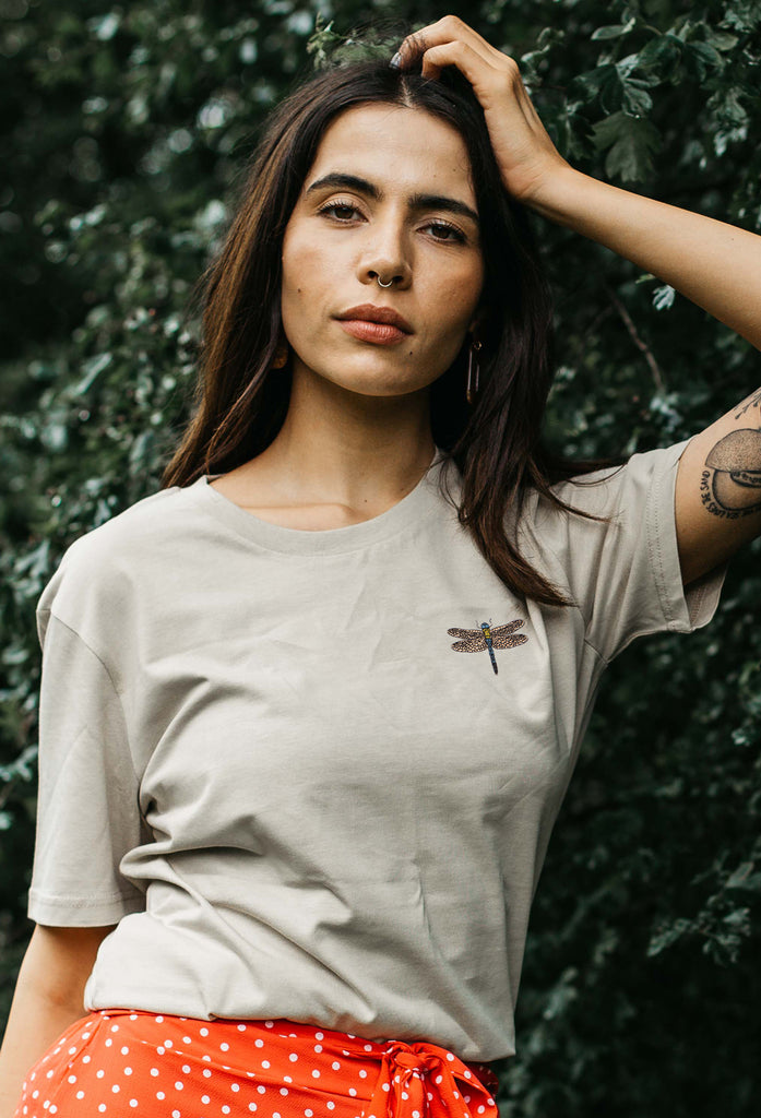 dragonfly womens t-shirt Big Wild Thought