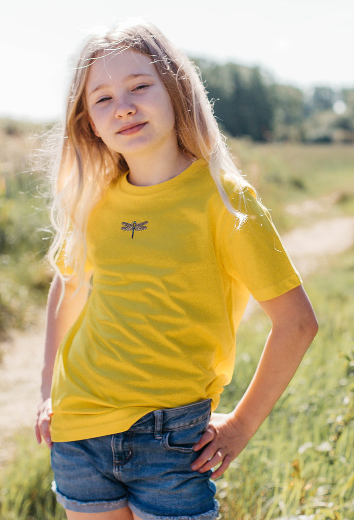 dragonfly childrens t-shirt Big Wild Thought