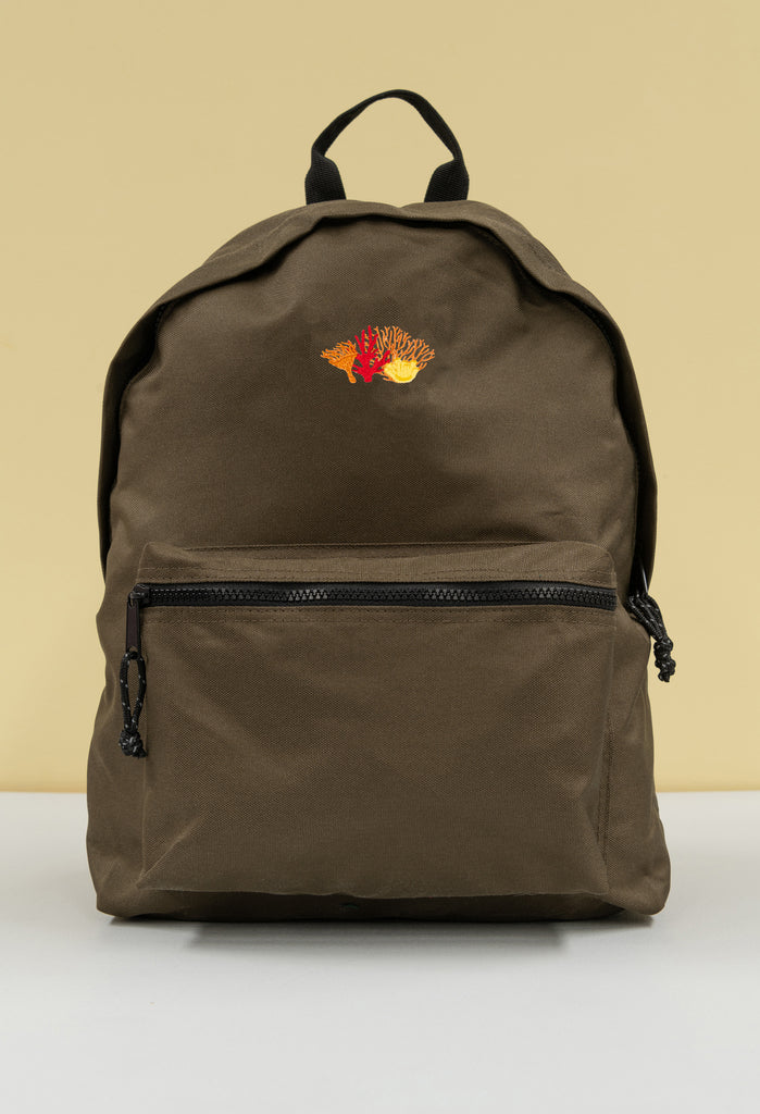 coral reef recycled backpack Big Wild Thought