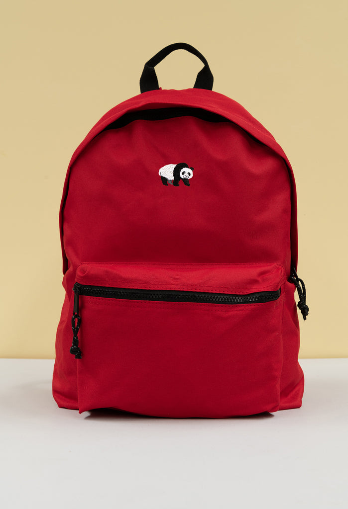 giant panda recycled backpack Big Wild Thought