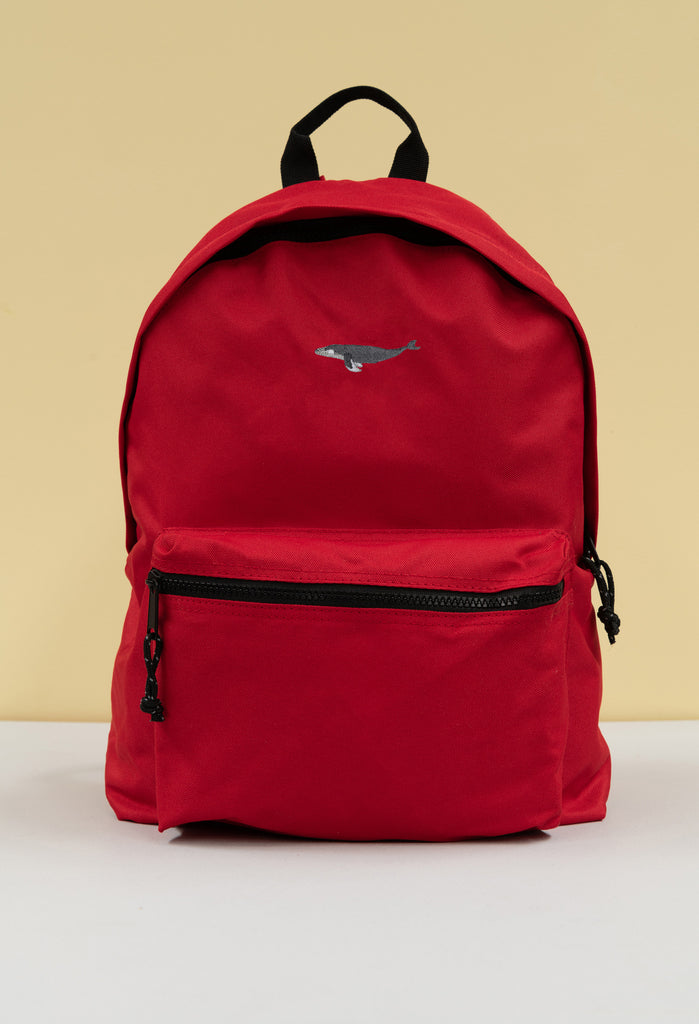 humpback whale recycled backpack Big Wild Thought