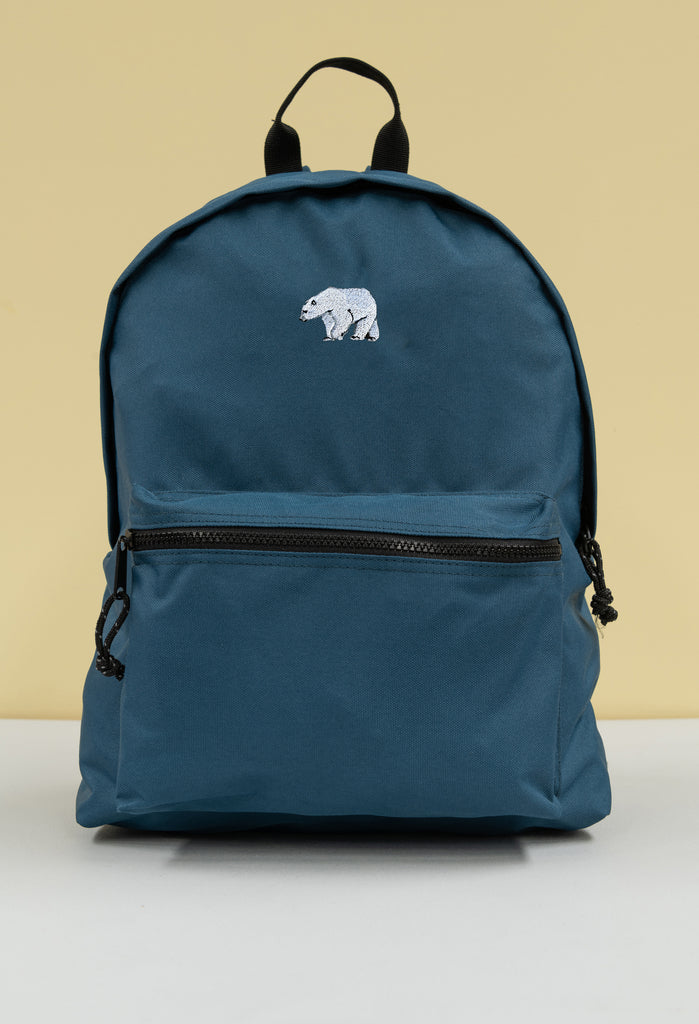 polar bear recycled backpack Big Wild Thought