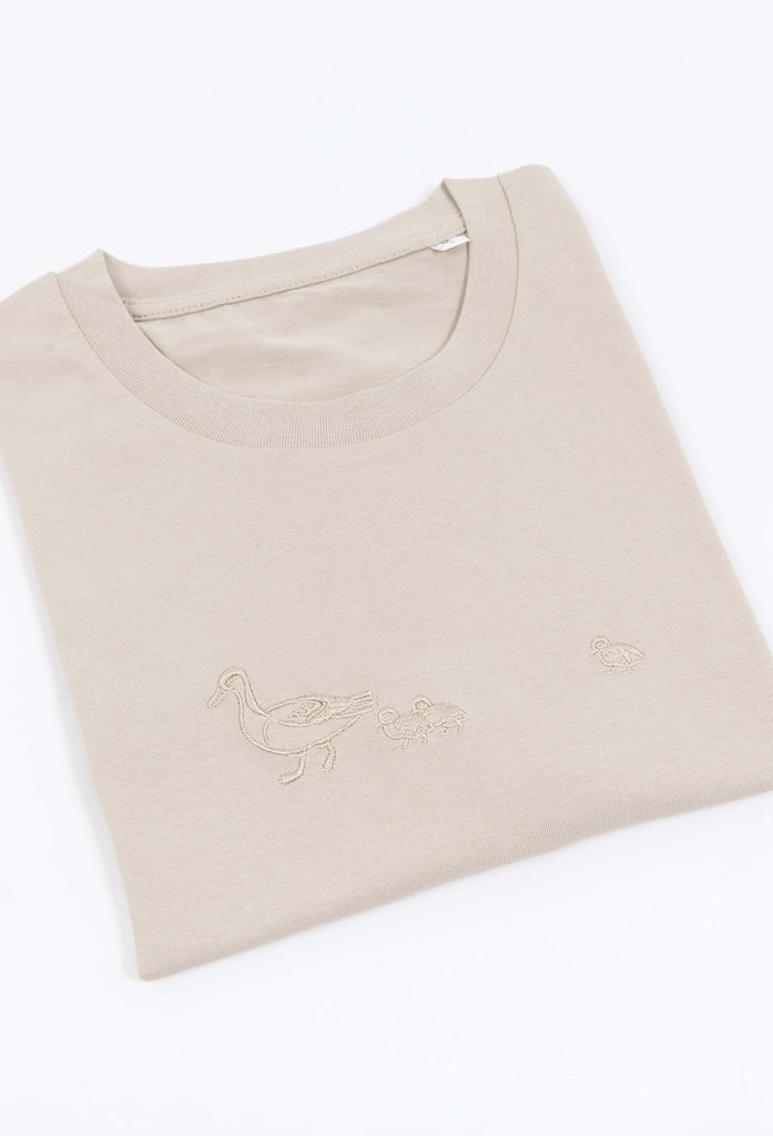 family of ducks unisex cropped t-shirt Big Wild Thought