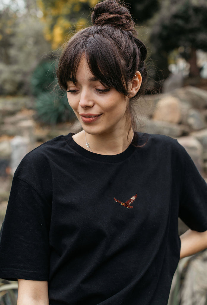 eagle womens t-shirt Big Wild Thought