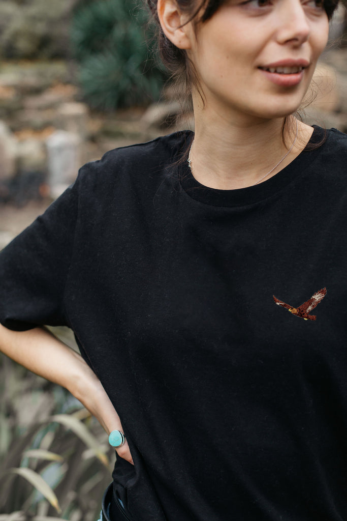 eagle womens t-shirt Big Wild Thought