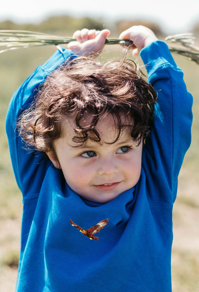 eagle childrens sweatshirt Big Wild Thought