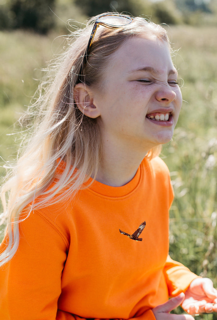 eagle childrens sweatshirt Big Wild Thought