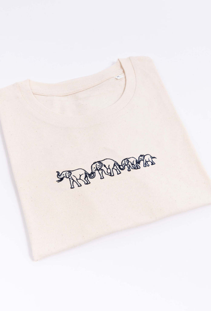 family of elephants unisex t-shirt Big Wild Thought