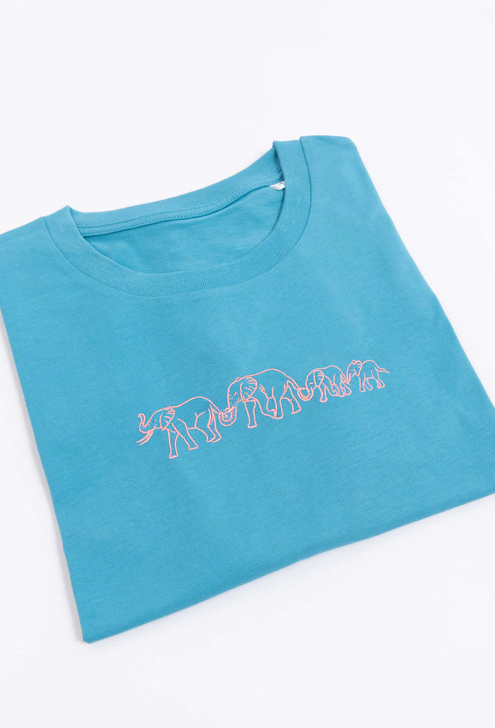 family of elephants unisex t-shirt Big Wild Thought