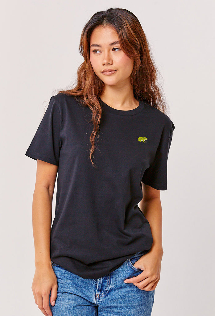frog womens t-shirt Big Wild Thought