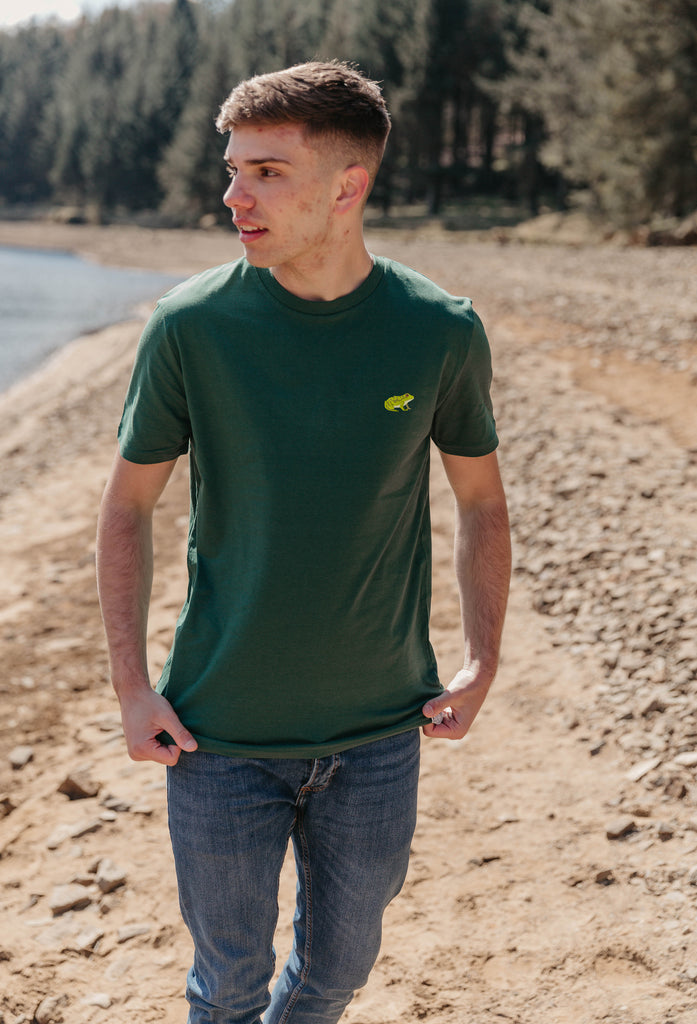 frog mens t-shirt Big Wild Thought