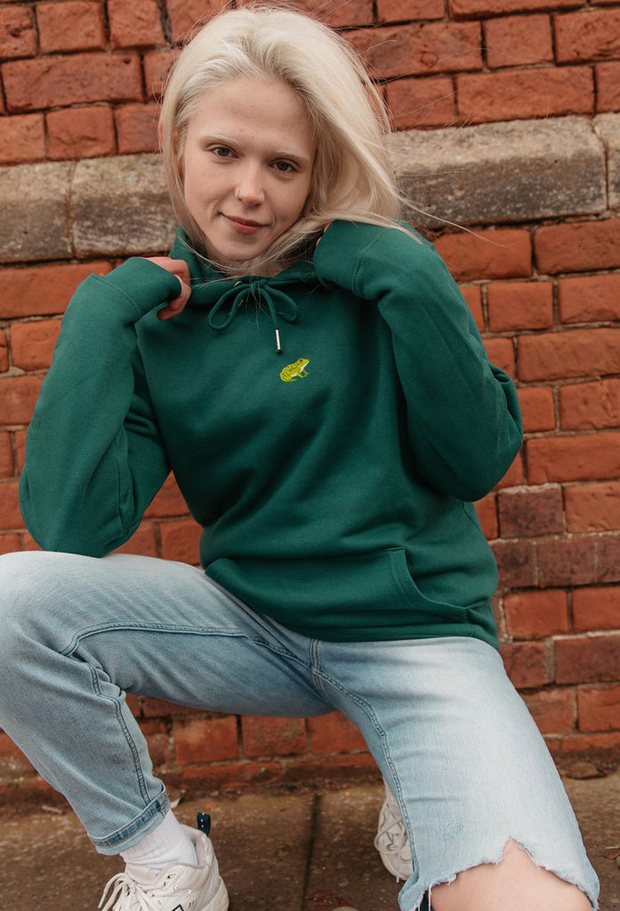 frog unisex hoodie Big Wild Thought